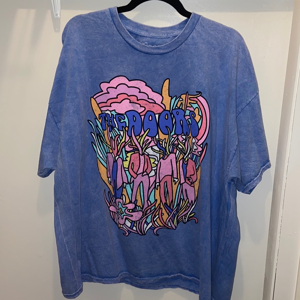 Urban Outfitters The Doors Oversized T-Shirt Dress